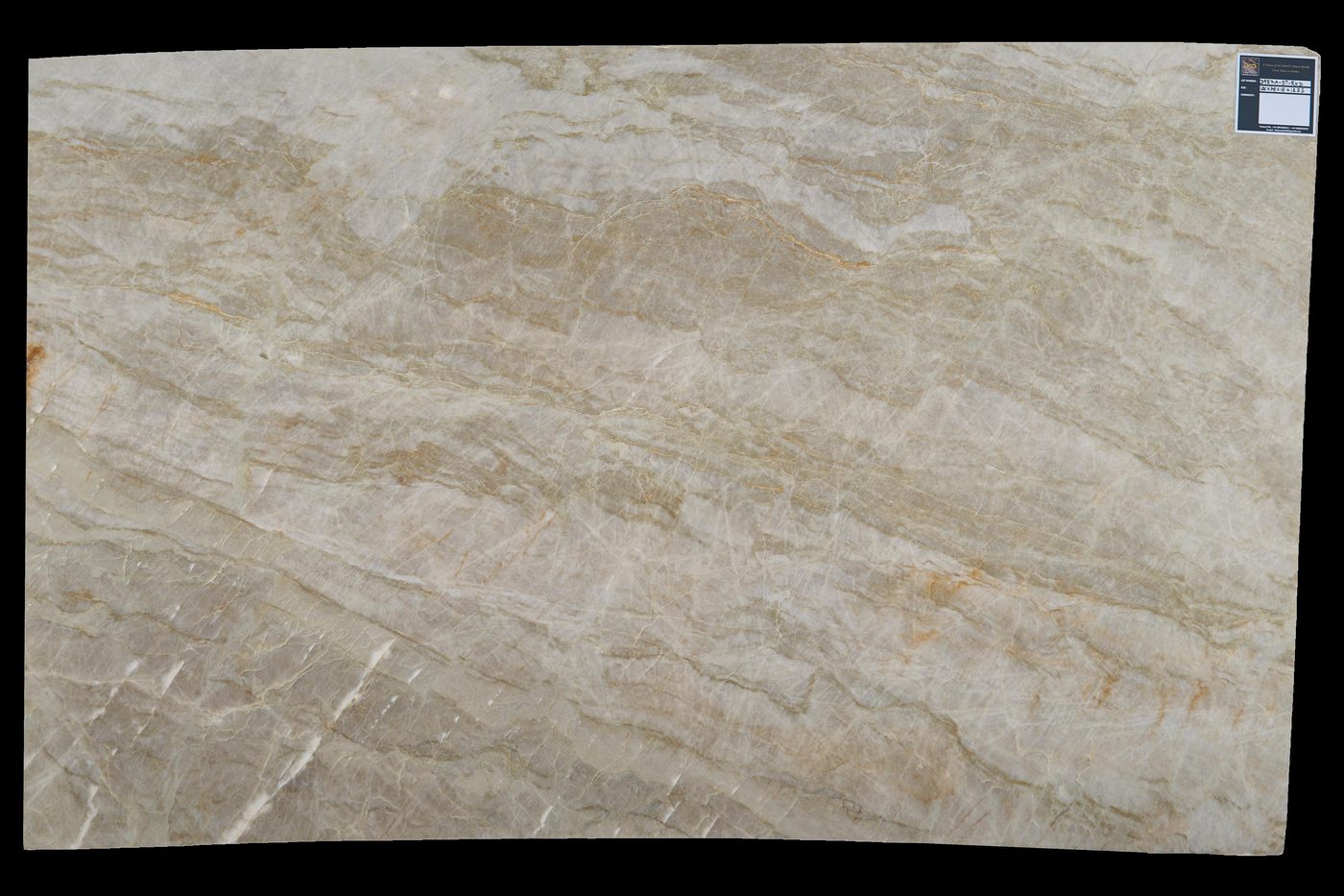Marble slab, tan with subtle veining
